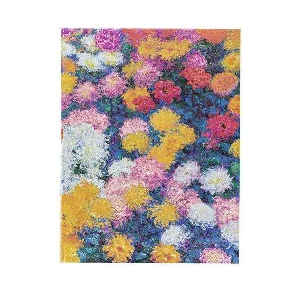 Paperblanks butikkönyv, Ultra, sima, Monets Chrysanthemums