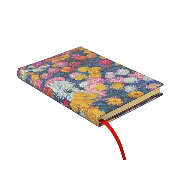 Paperblanks butikkönyv, Midi, sima, Monets Chrysanthemums