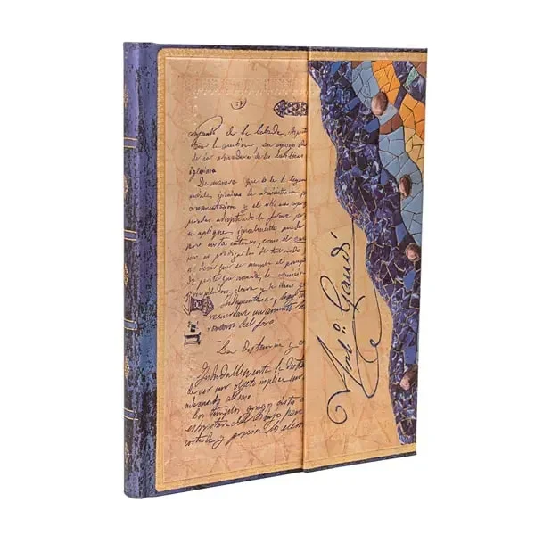 Paperblanks butikkönyv, Gaudi, The Manuscript of Reus, Ultra, vonalas