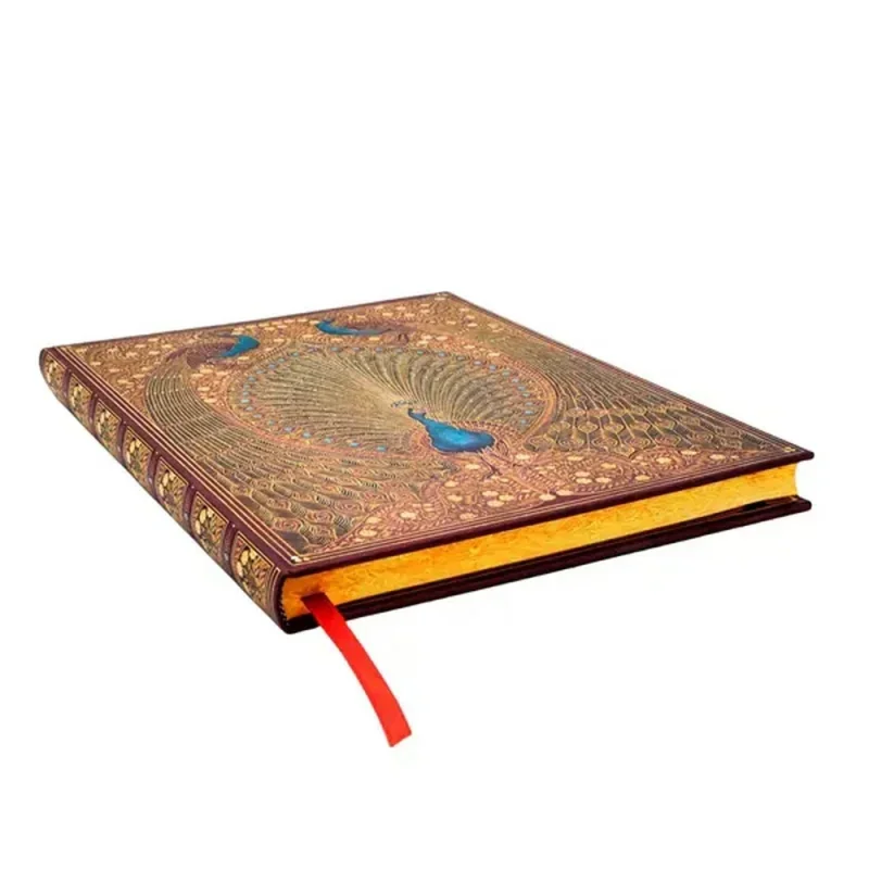 Paperblanks Butikkönyv, ultra, vonalas, Hafizs Peacocks