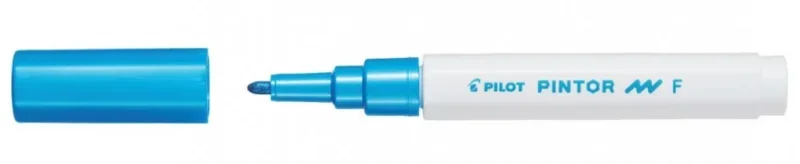 Pintor Vízbázisú pigmenttintás marker (F) Metál kék