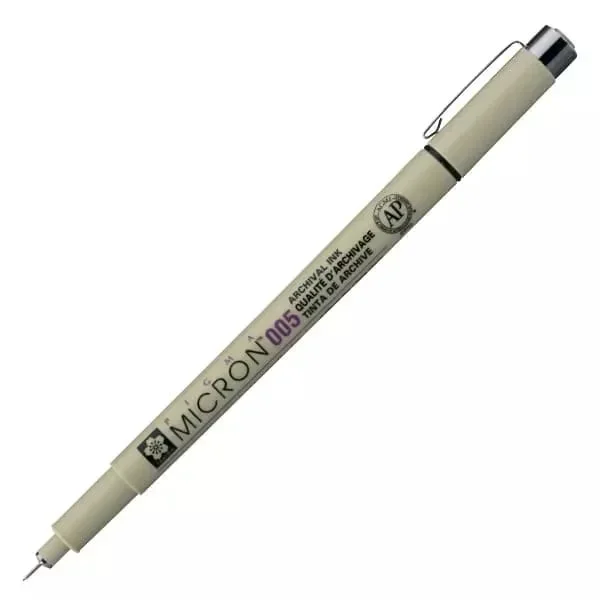 Art-Export Sakura Rajztoll, Pigma Micron 005 (0,2 mm), black