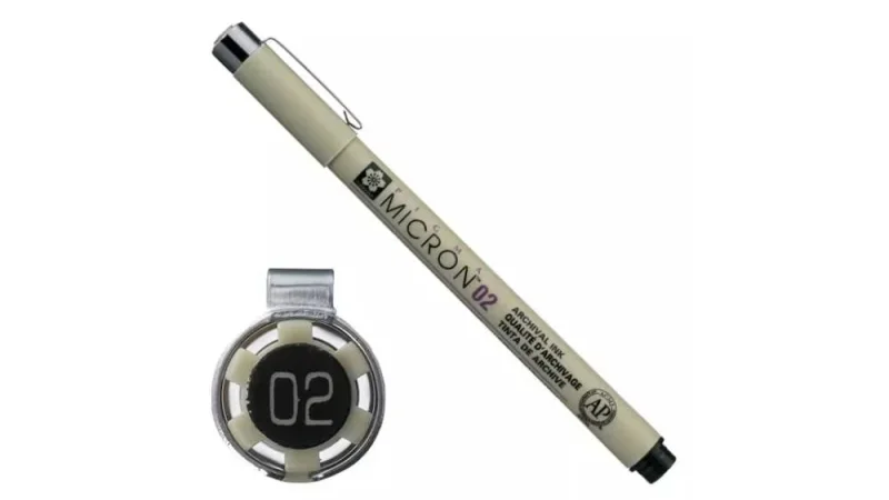 Art-Export Sakura Rajztoll, Pigma Micron 02 (0,3 mm), black