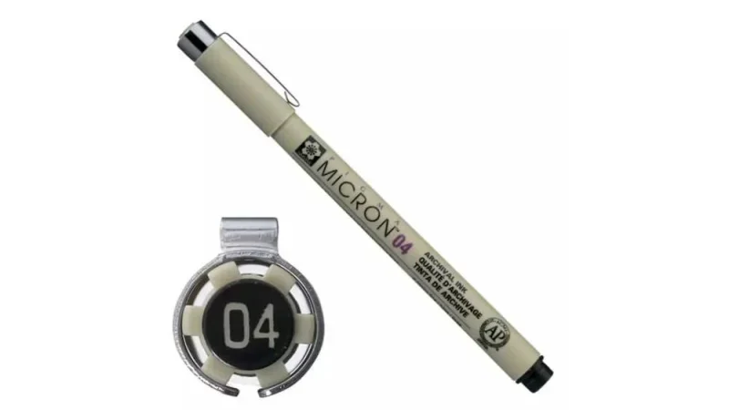 Art-Export Sakura Rajztoll, Pigma Micron 04 (0,4 mm), black