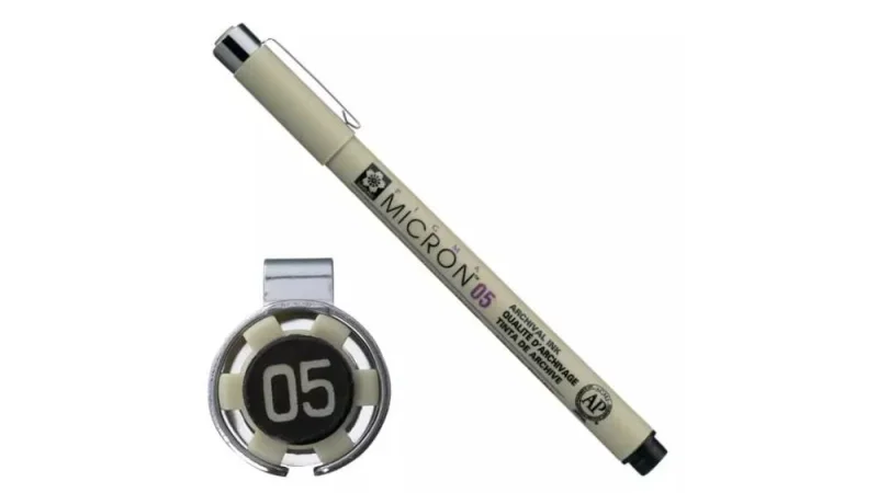 Art-Export Sakura Rajztoll, Pigma Micron 05 (0,45 mm), black